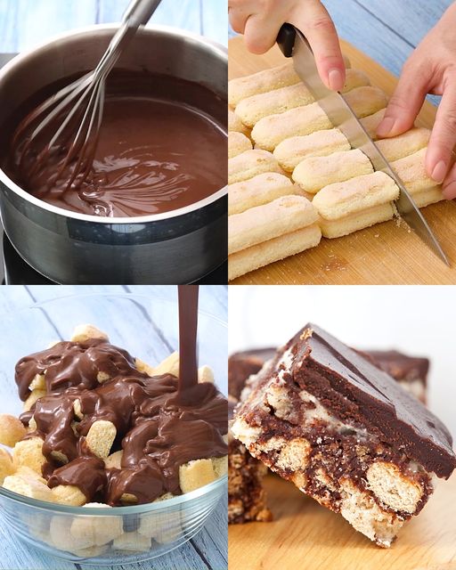 Pieniek czekoladowy Savoiardi: bez pieczenia i po prostu pyszny!