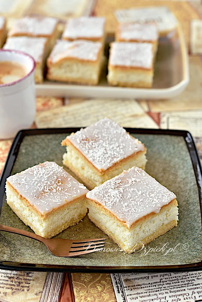 Kokosowiec na kruchym cieście