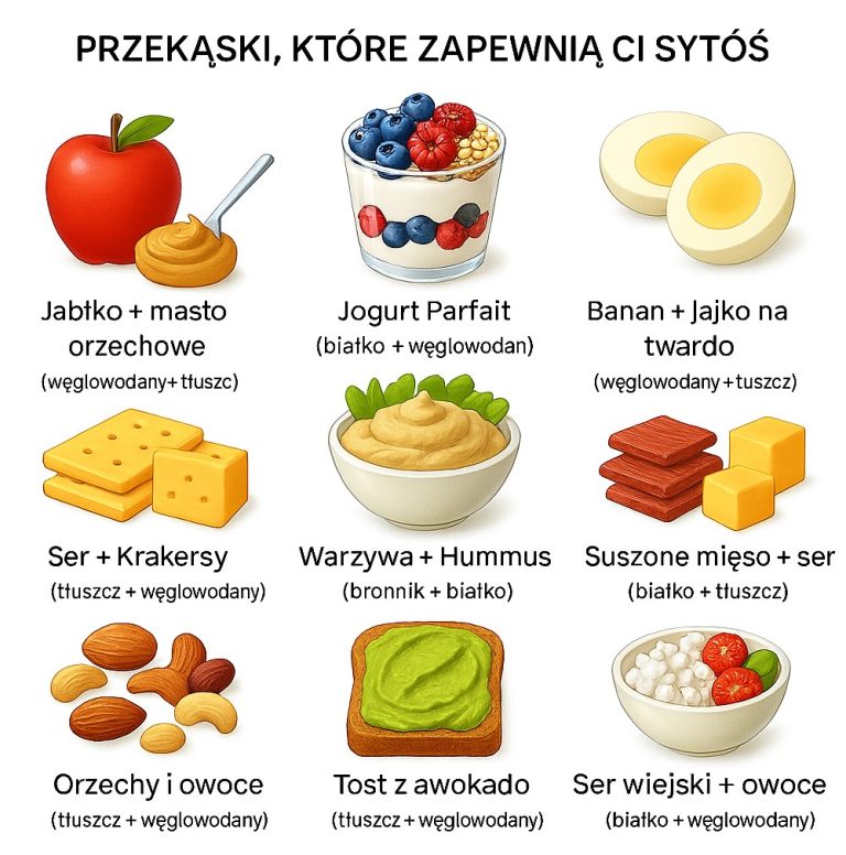 Przekąski, które Cię Nasycają: 9 Praktycznych i Sycących Rozwiązań 🍎🧀