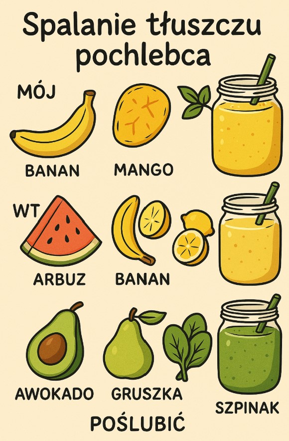 Koktajle Spalające Tłuszcz: Twoja Naturalna Droga do Zdrowia i Witalności 🍹✨