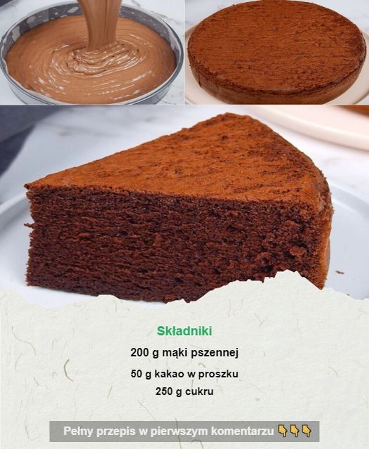 Saftiger Czekoladowy Tort, Który Rozpływa Się w Ustach – Przepis, Który Musisz Wypróbować!