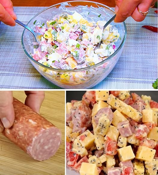 Sałatka dla Chłopaków: Kiedy Sałatka to Prawdziwa Masa 💪🥗