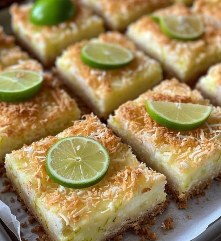 Batony kokosowe i limonkowe