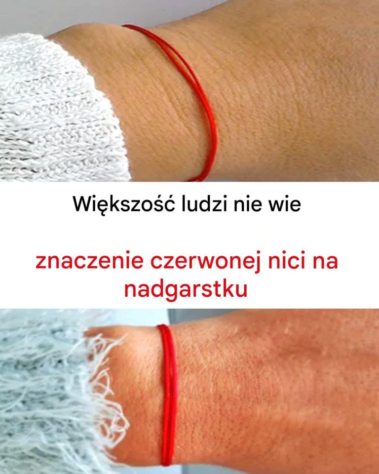 Większość ludzi nie zna znaczenia czerwonej nici na nadgarstku…
