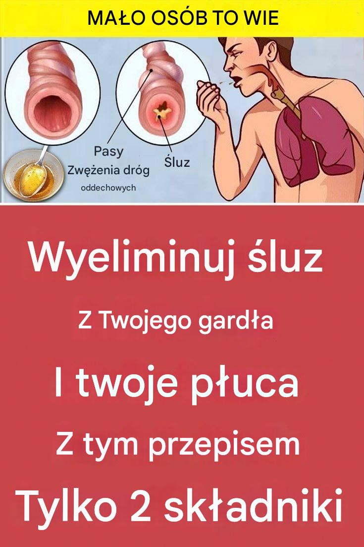 Oczyść gardło i płuca ze śluzu za pomocą tego przepisu – tylko 2 składniki