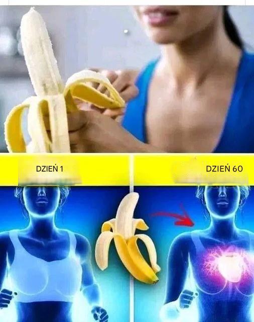 Czy wiesz, że jeśli będziesz jeść BANANY CODZIENNIE, Twój organizm może