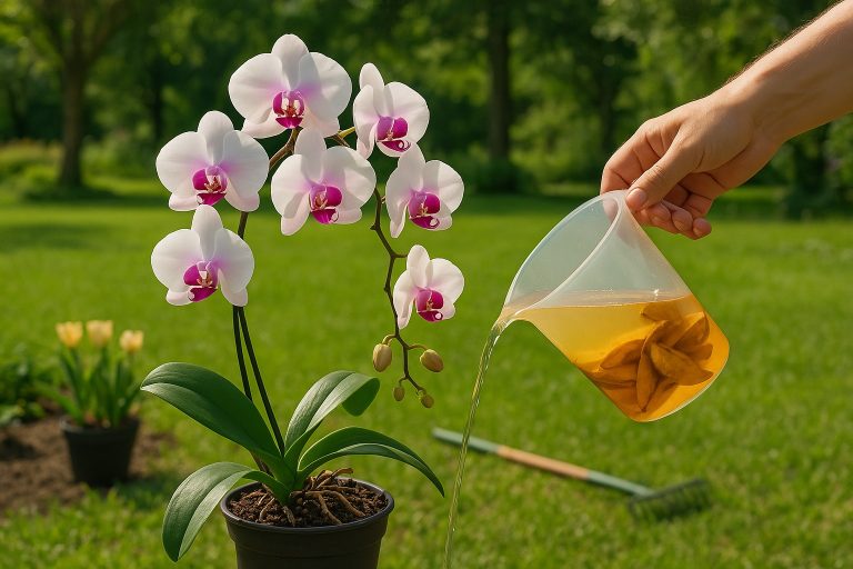 Podlej orchideom tę wodę już teraz! Będą kwitnąć obficie, bez przerwy, przez cały rok.