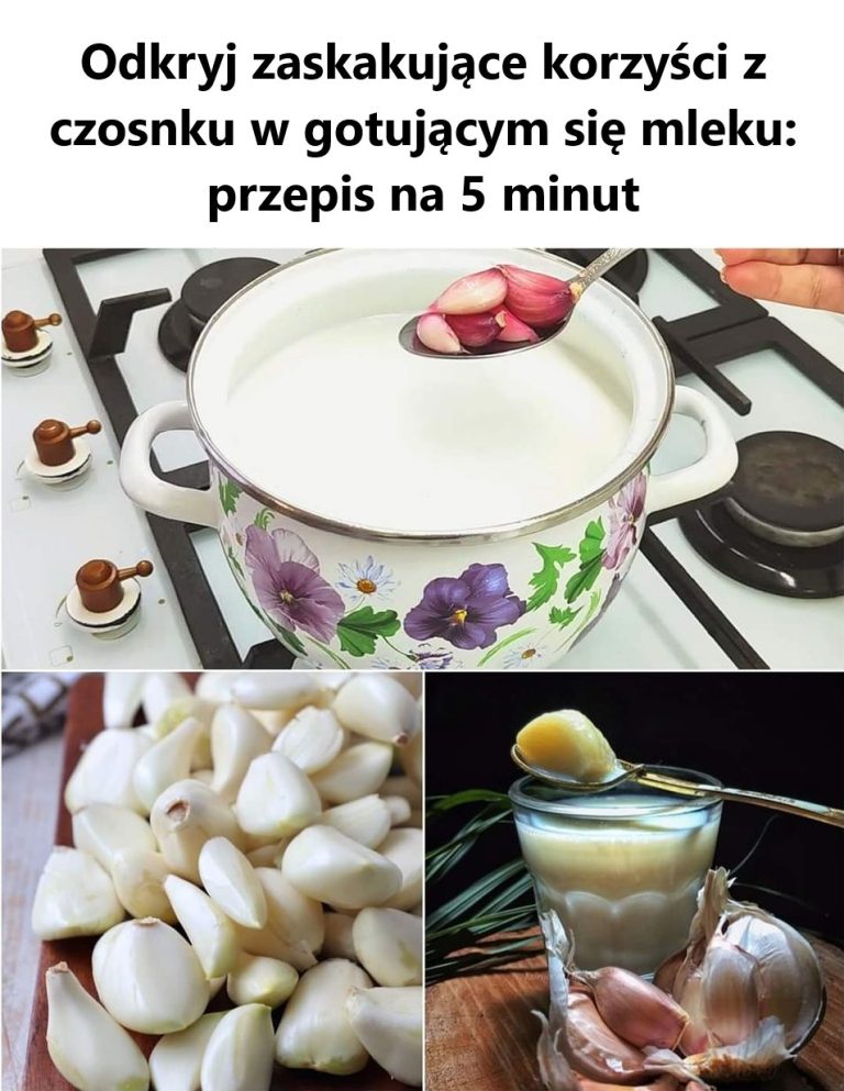 Czosnek w mleku: Odkryj 5-minutowy przepis na zdrowie i smak