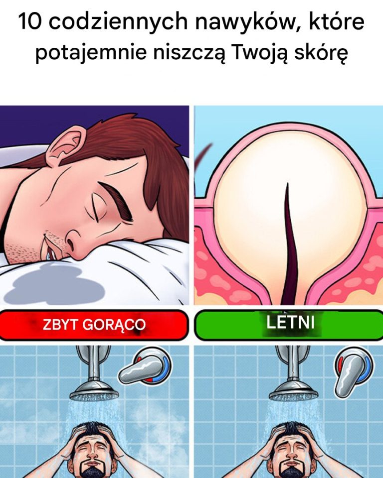 10 codziennych nawyków, które potajemnie niszczą Twoją skórę