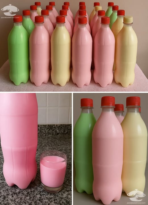 🥤 Jogurt butelkowany: Kokos, Truskawka i Ananas