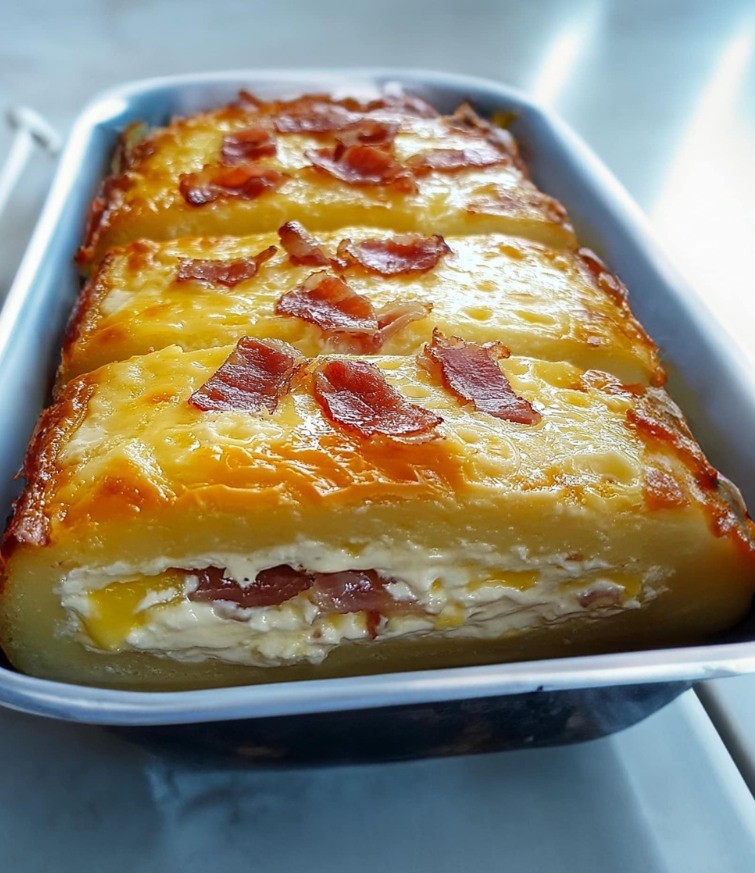 Ciasto z camembertem i boczkiem