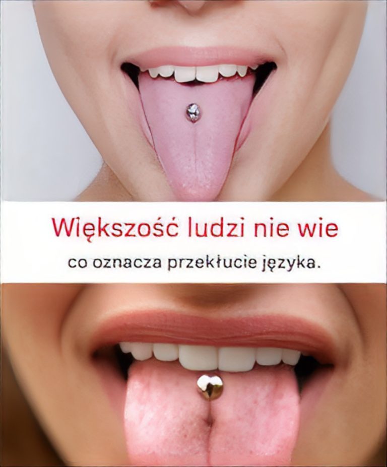 Przekłucie języka — co naprawdę oznacza?