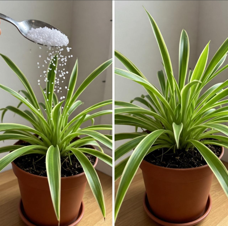 Jedna łyżka wystarczy, by zakwitła tak wieloma kwiatami!