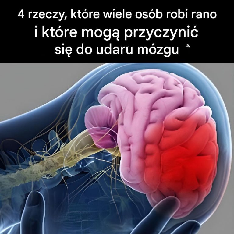 4 typowe poranne nawyki, które mogą zwiększać ryzyko udaru