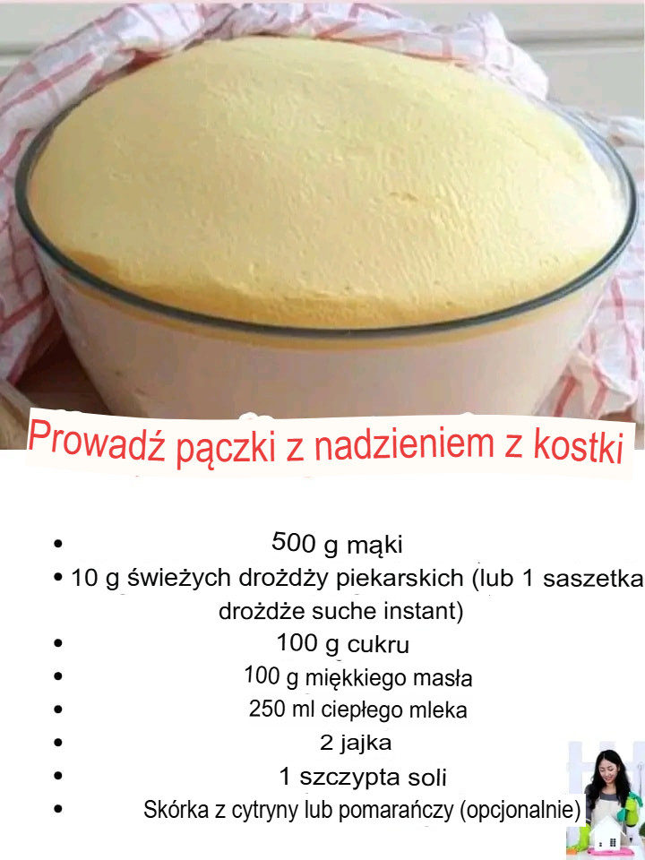 Ciasto na pączki i bułeczki
