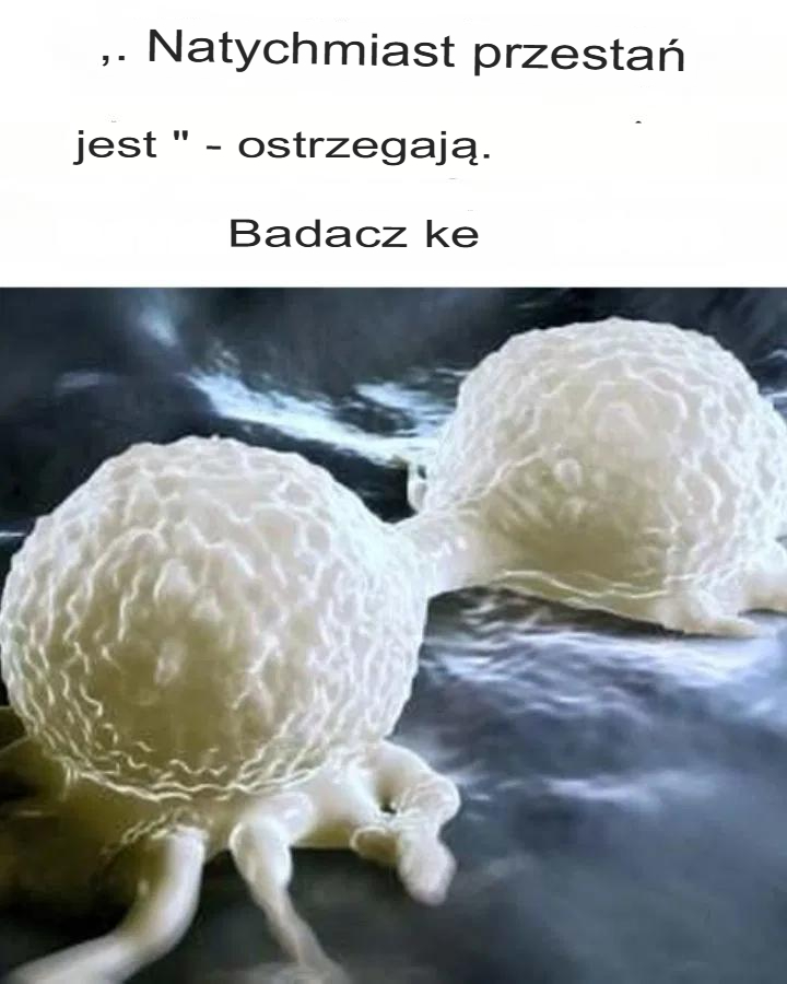 Naukowcy zajmujący się rakiem: „Natychmiast przestańcie je jeść”