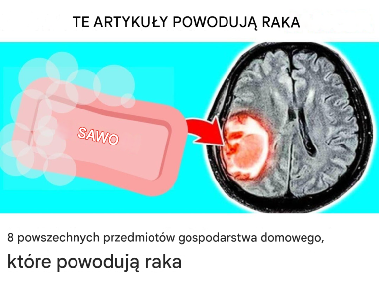 8 powszechnych przedmiotów gospodarstwa domowego, które powodują raka