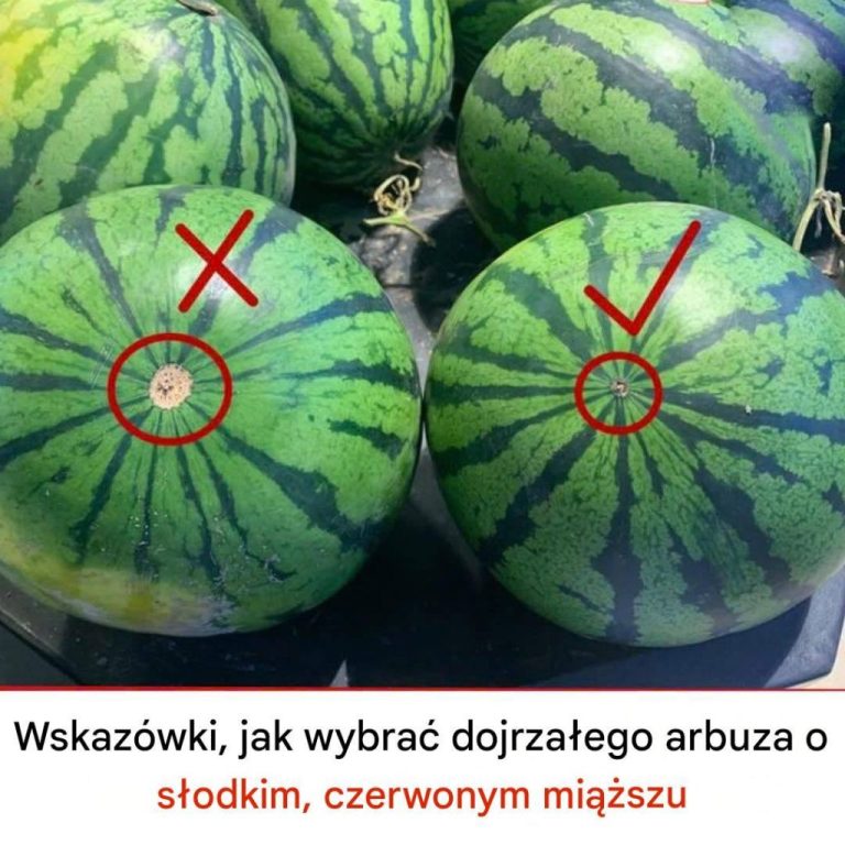 Jak wybrać dojrzałego arbuza o słodkim, czerwonym miąższu
