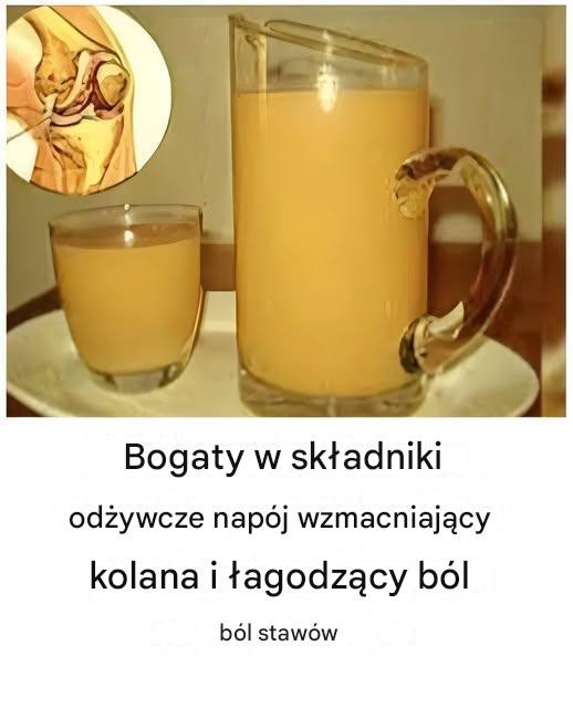 Najlepszy napój wzmacniający kolana oraz odbudowujący chrząstki i więzadła!