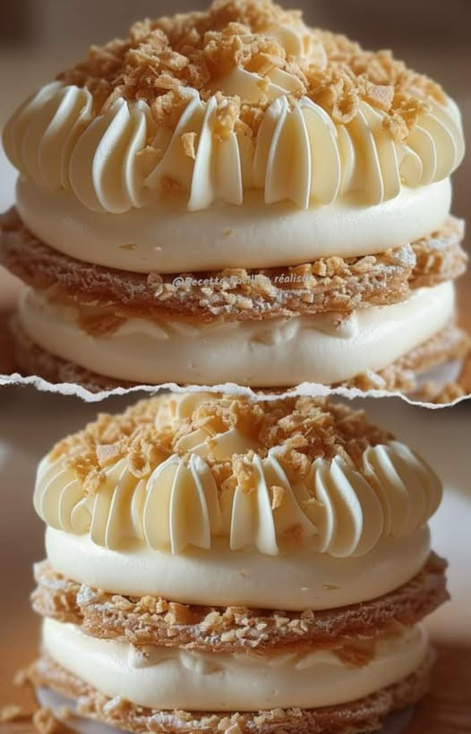 Dacquoise z atramentem pralinowym