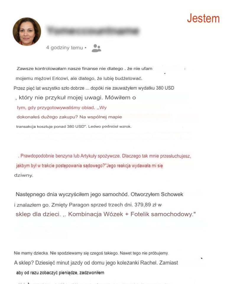 Mój mąż powiedział mi, żebym przestała go „pytać” o wydatki – wtedy znalazłam paragon za wózek