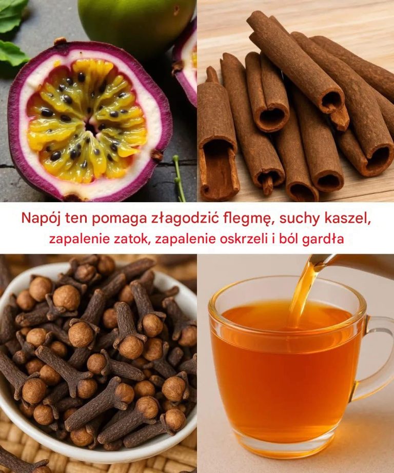 Napój, który w wieku 73 lat uwolnił mojego ojca od flegmy, suchego kaszlu, zapalenia zatok, zapalenia oskrzeli i bólu gardła