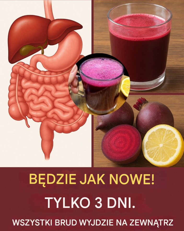 Jądra i wątroba będą jak nowe! Tylko 3 dni. Dzięki temu przepisowi na sok cały brud zniknie