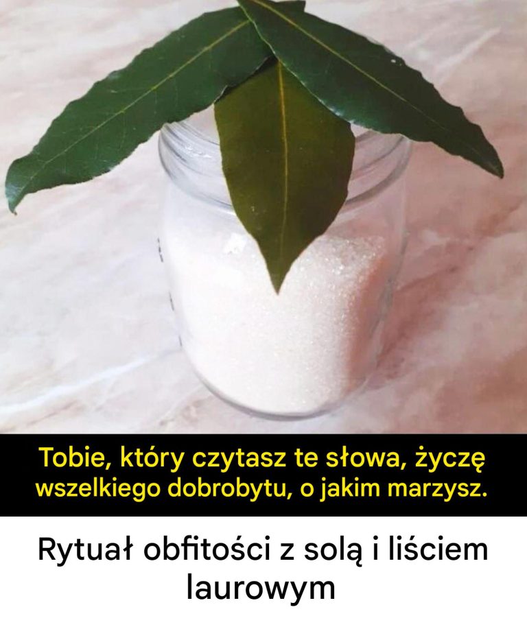 Rytuał obfitości z solą i liściem laurowym