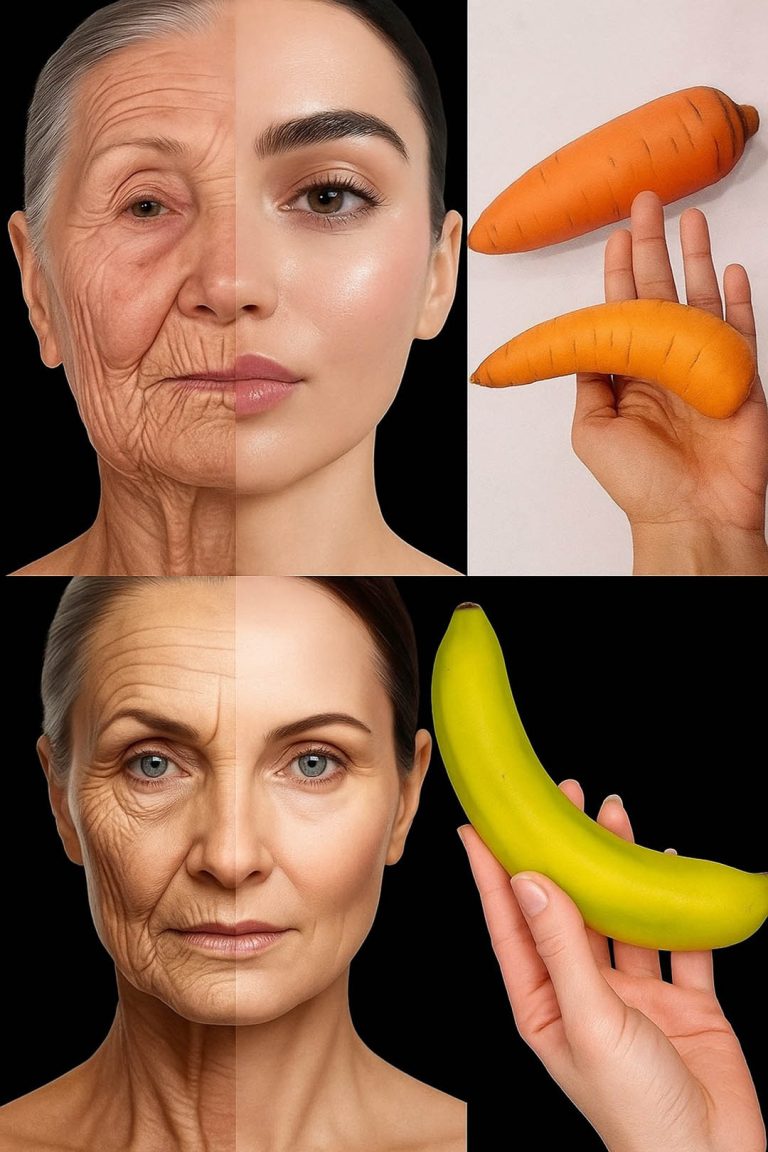 Maseczka do twarzy z banana i marchewki, która niweluje oznaki starzenia