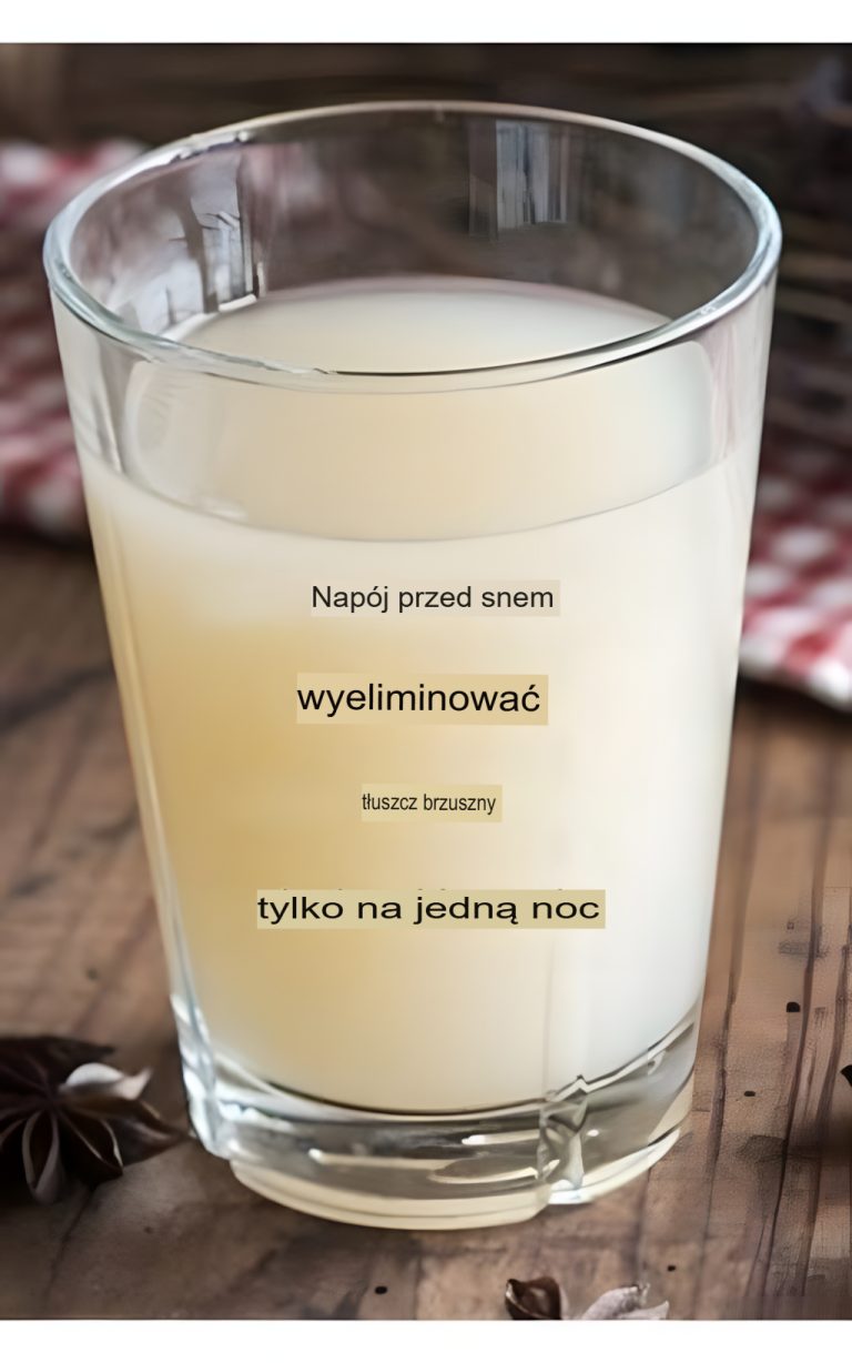 Pyszny sposób na odchudzanie. Najlepszy domowy napój dla szybkich efektów.