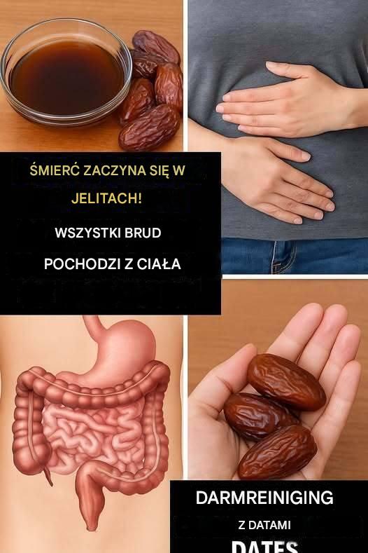Naturalne oczyszczanie jelit daktylami
