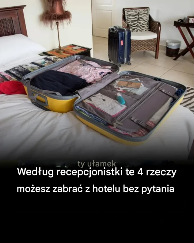 4 rzeczy, które musisz spakować opuszczając hotel (to dozwolone!)