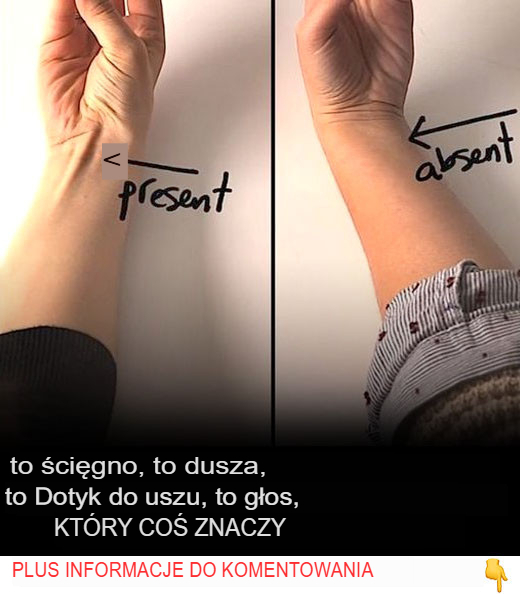 Jeśli ścięgno pęka, gdy dotykasz małego palca kciukiem, oto co to oznacza