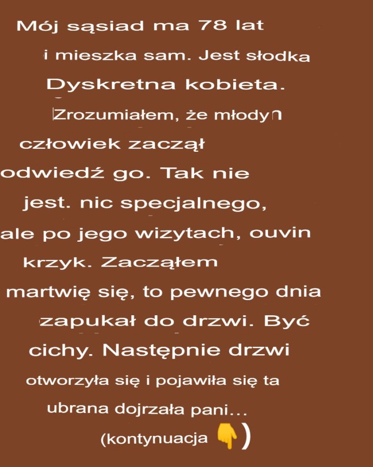 W wieku 78 lat podejmuje się nieoczekiwanej dyscypliny