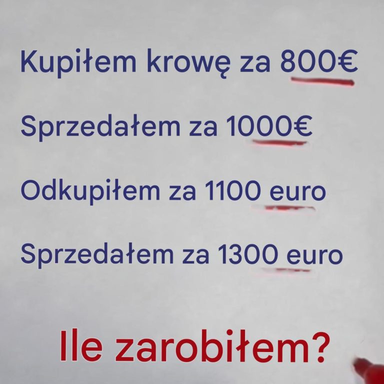 Test: Kupiłem krowę za 800 euro
