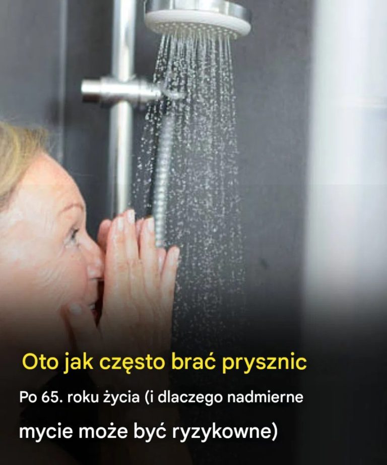 Jak często należy brać prysznic po ukończeniu 65. roku życia (i dlaczego nadmierne mycie może być szkodliwe dla zdrowia)