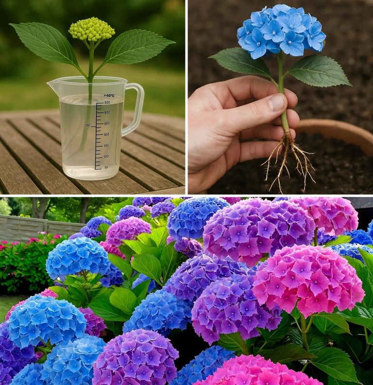 Jak wyhodować hortensje z sadzonek prostą metodą