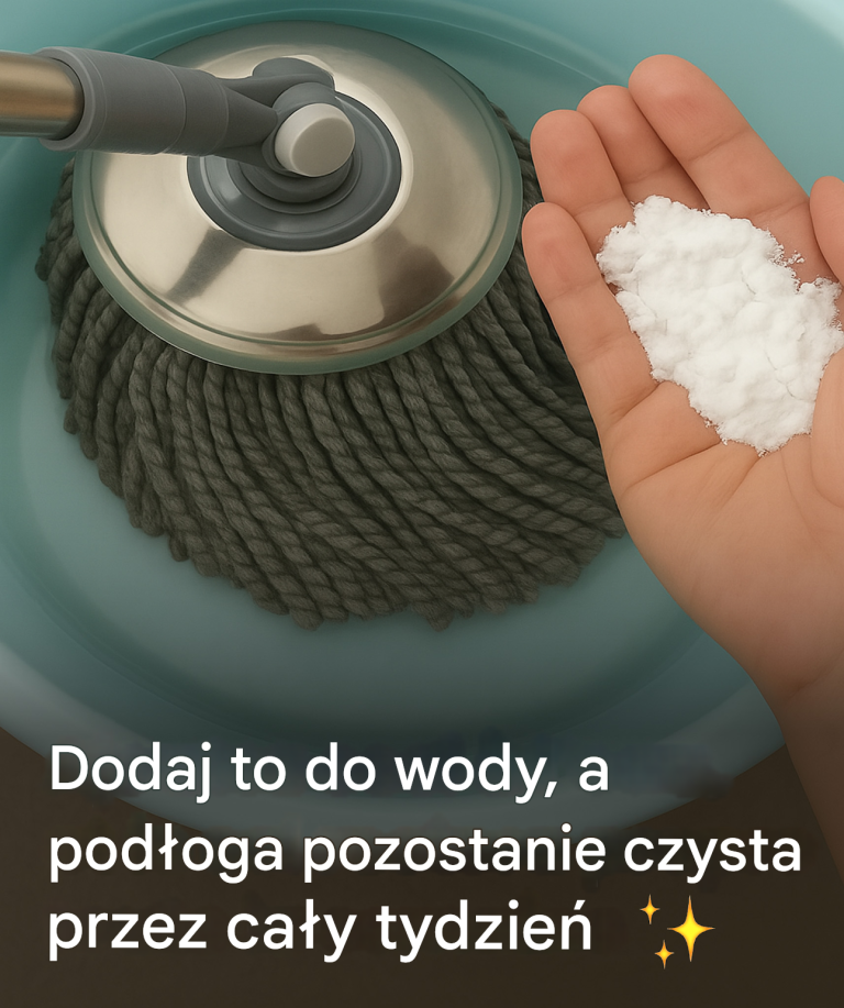 Dodaj ten składnik do wiadra, a podłoga pozostanie czysta przez cały tydzień