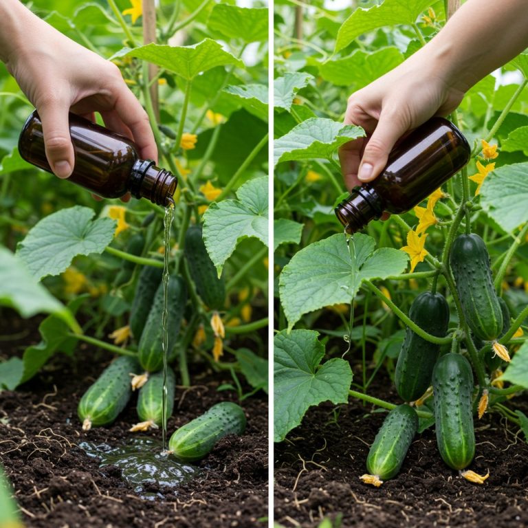 Wlać ten składnik na ogórki, chronić je i wyhodować dwa razy więcej