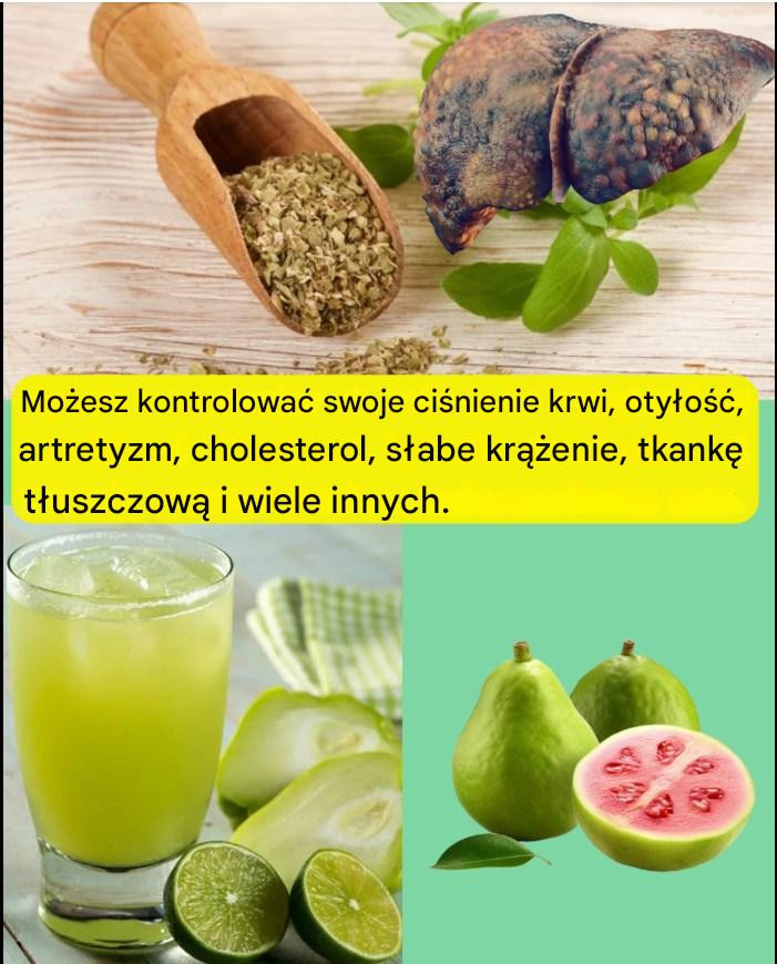 Naturalny środek z chayote, guawą i oregano na stłuszczenie wątroby i otyłość: podejście uzupełniające