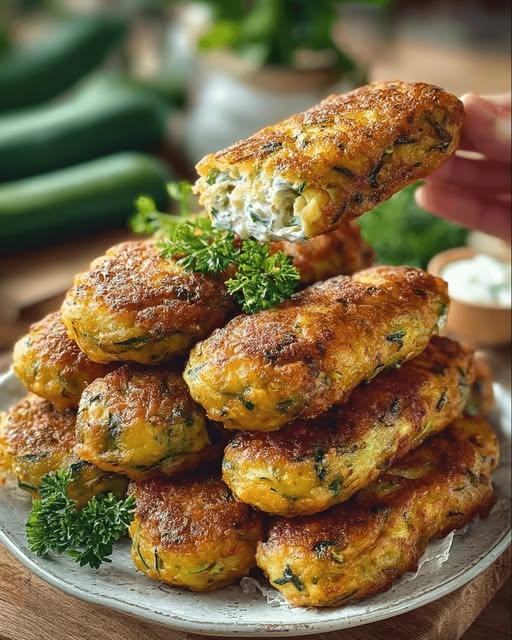 Ciasta z cukinii i sera