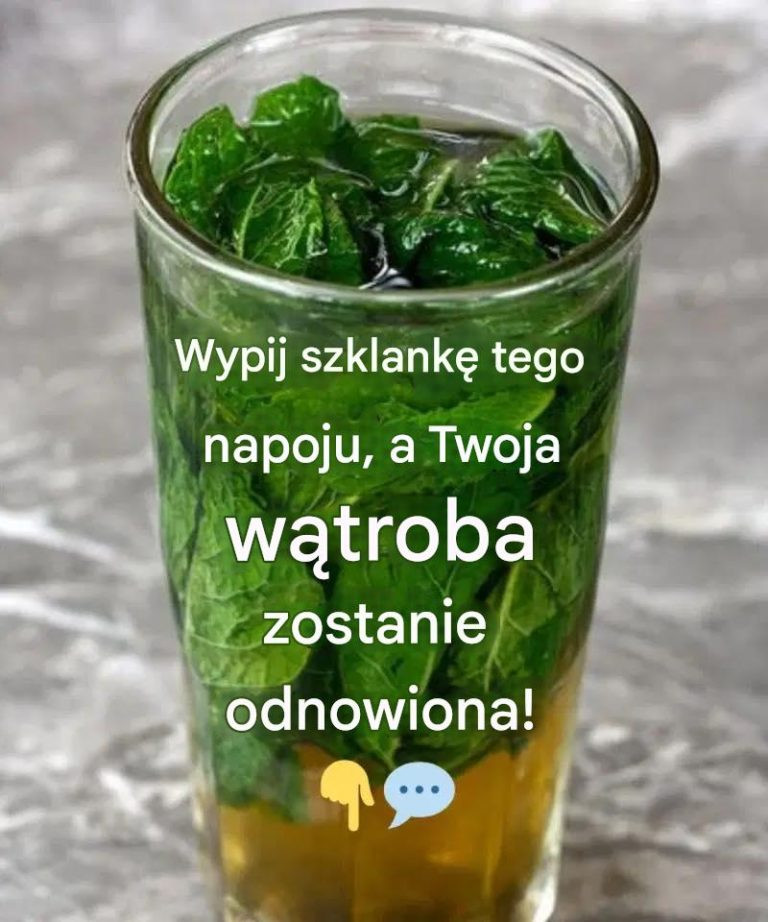 Wypij szklankę tego, a Twoja wątroba zostanie odnowiona