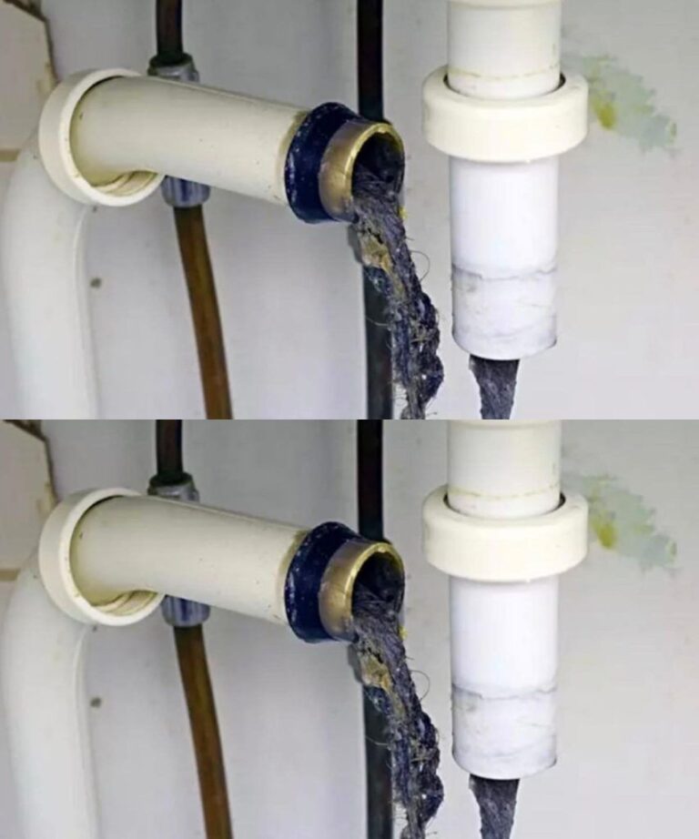 Oto sekret czyszczenia rur spustowych, na światło dzienne wychodzi metoda hydraulików