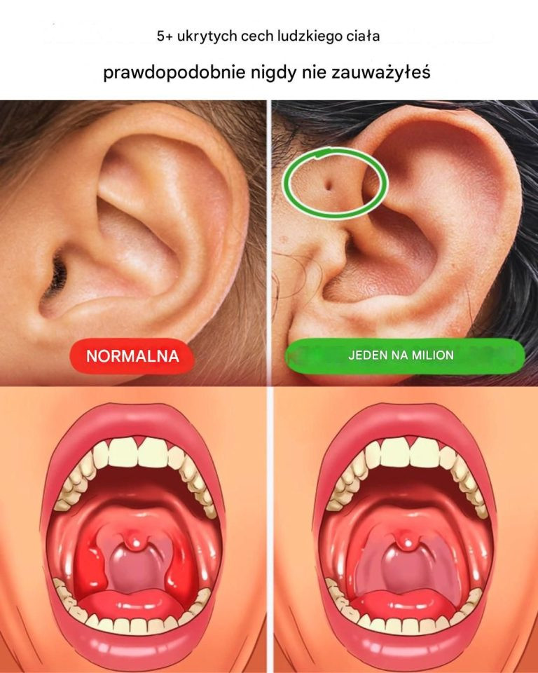 5+ ukrytych cech ludzkiego ciała, których prawdopodobnie nigdy nie zauważyłeś