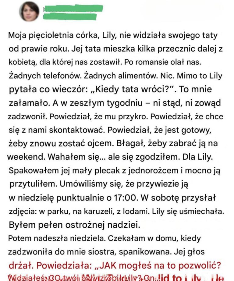 Mój były mąż zrobił z naszej córki rekwizyt na swoim ślubie – okłamał mnie, ale prawda wyszła na jaw publicznie