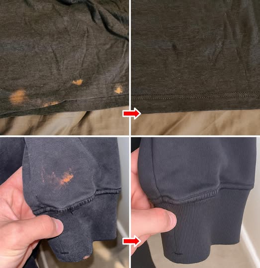 Jak usunąć plamy wybielające z tkanin z 2 tris