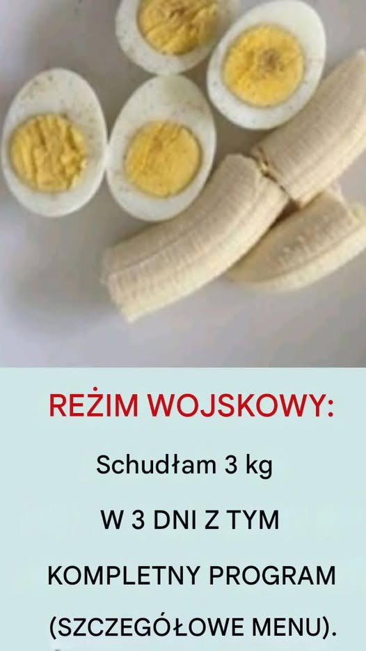 Dieta wojskowa: Schudnij 3 kg w 3 dni dzięki temu kompletnemu programowi (szczegółowe menu)