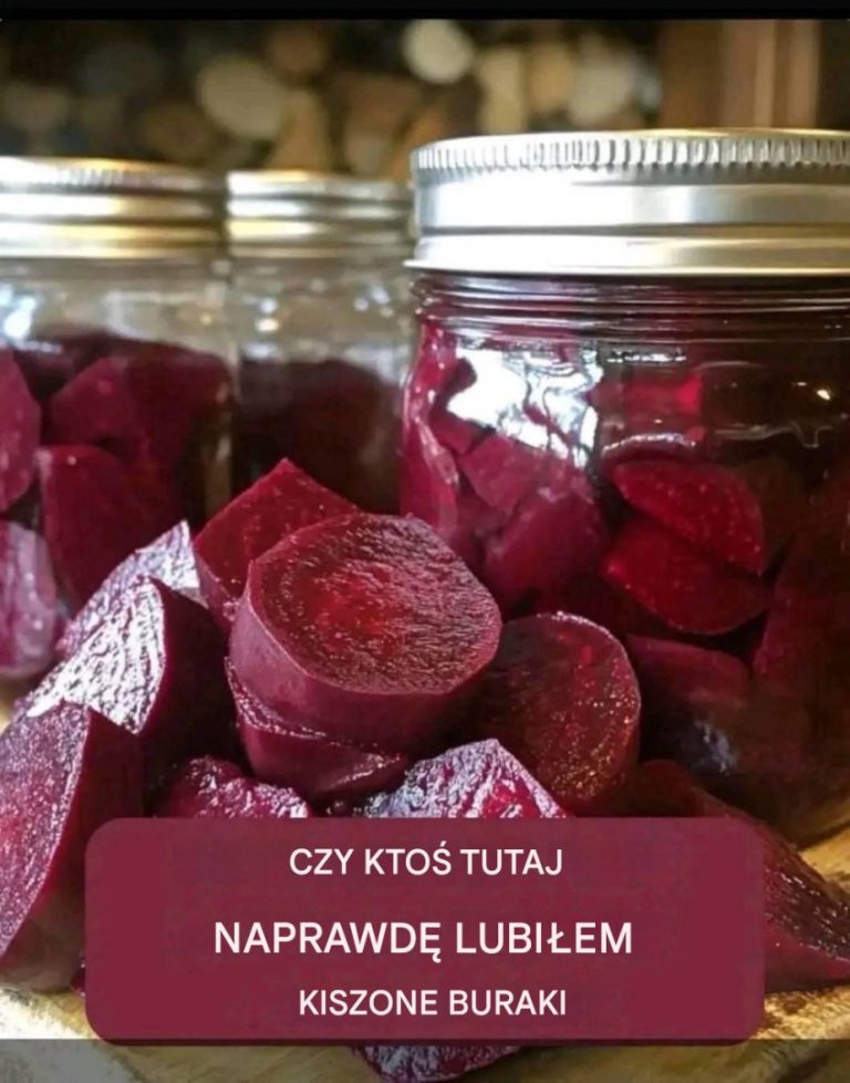 Przepis na domowe marynowane buraki