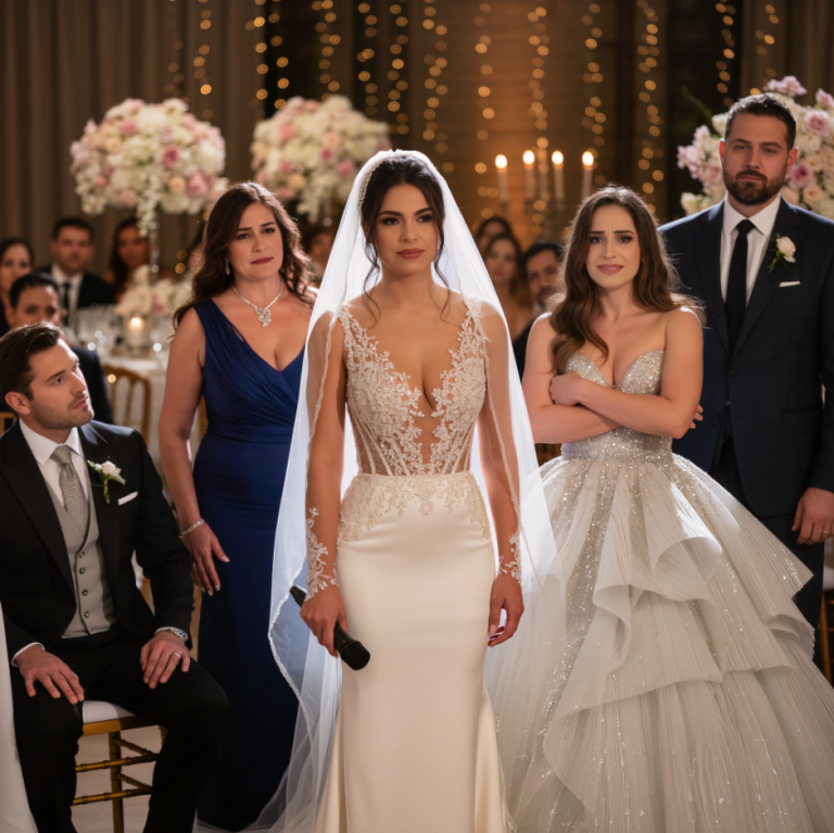 Moja siostra pojawiła się na moim ślubie w białej sukni balowej – większej i bardziej wyszukanej…