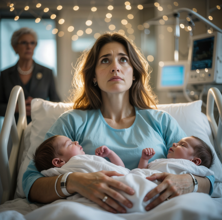 Po bolesnym porodzie, podczas którego urodziłam dwóch synów, moja okrutna teściowa wpadła do mnie z impetem…